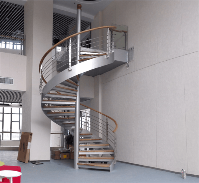 楼梯按形状分类 旋转楼梯 铁旋转楼梯 御迪碳钢中柱旋转楼梯包装:工厂